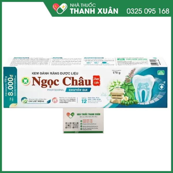 Kem đánh răng Ngọc Châu chuyên gia ngăn ngừa sâu răng